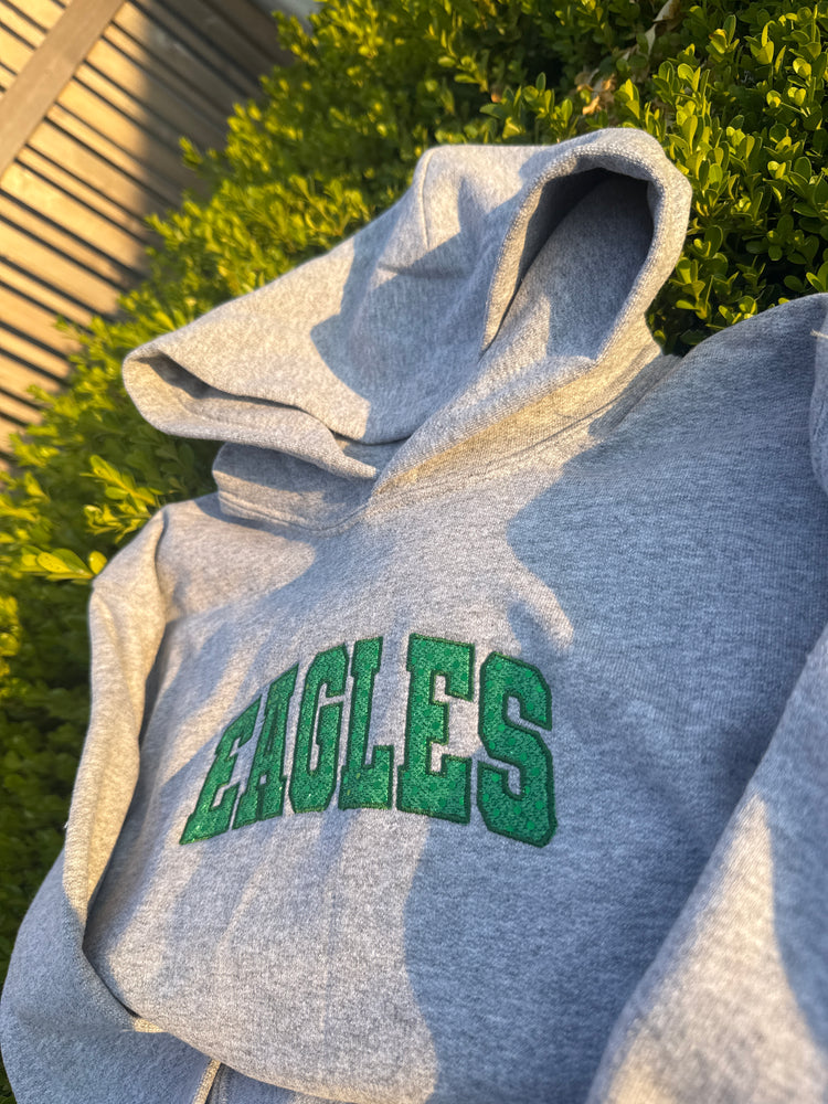 OFE Orchard Farm Eagles Sequin Appliqué Sweatshirt – Sparkle School Spirit Wear