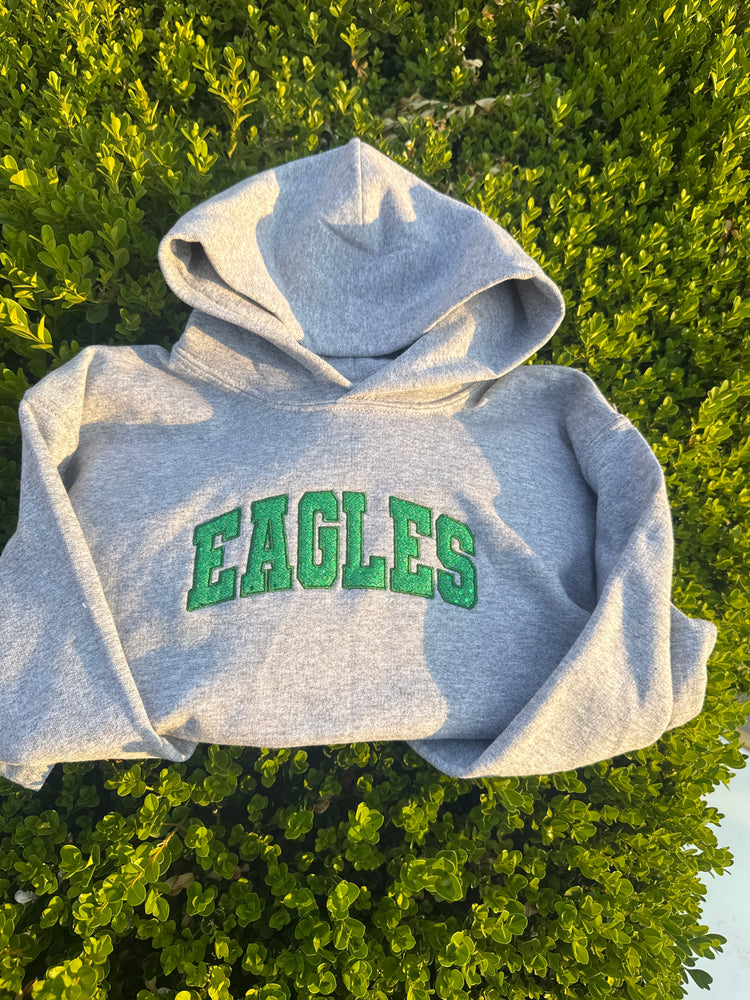 OFE Orchard Farm Eagles Sequin Appliqué Sweatshirt – Sparkle School Spirit Wear