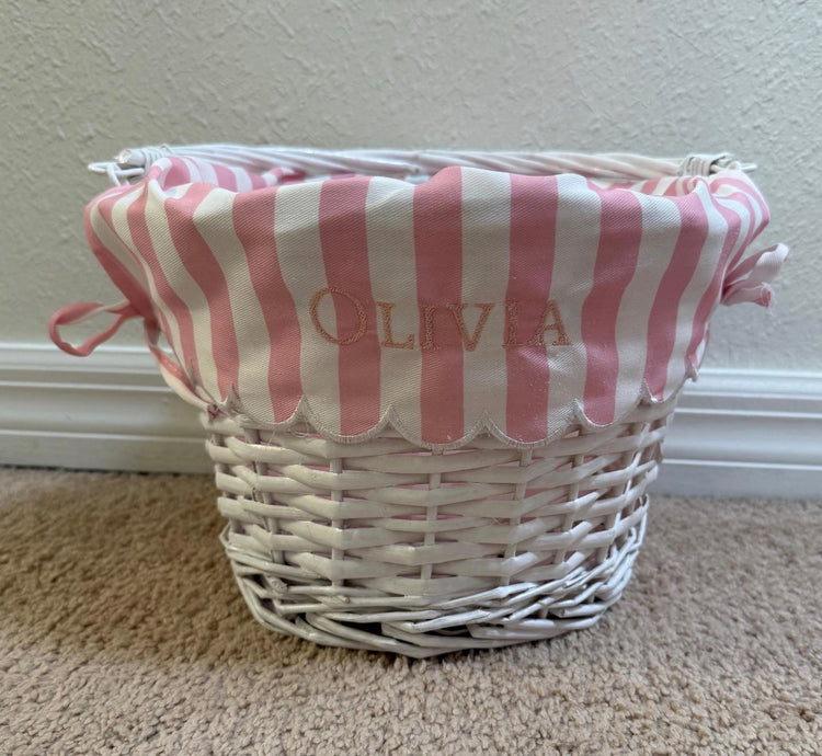 Embroidered Easter Basket