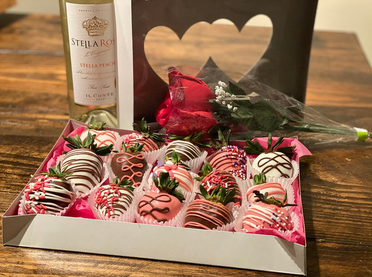 Chocolate Covered Strawberry Box