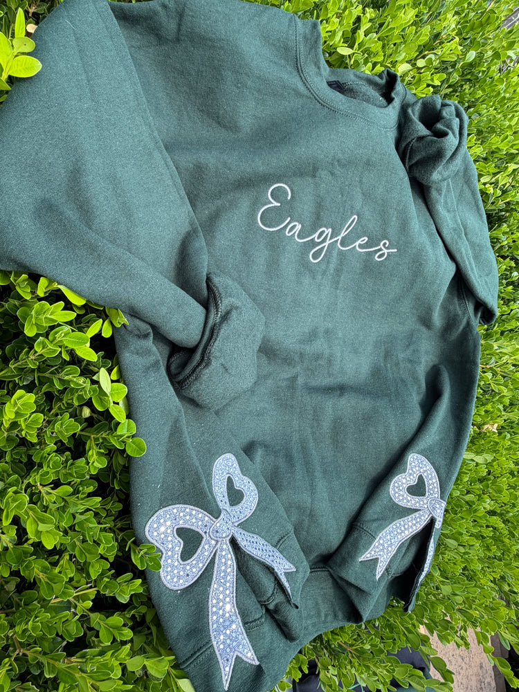 Eagles Bow Sweatshirt
