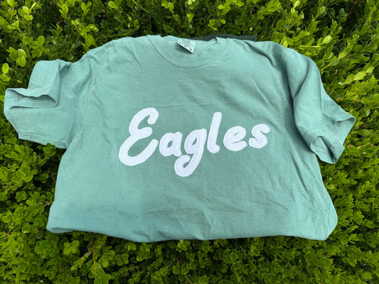 Eagles Script Appliqué T-shirt