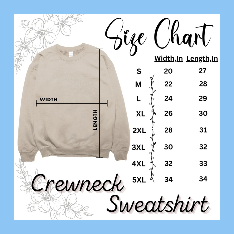 Custom Embroidered Gildan G180 & Comfort Color Sweatshirt