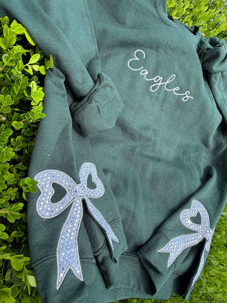 Eagles Bow Sweatshirt
