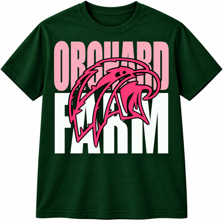 Orchard Farm PINK Eagles Tshirt
