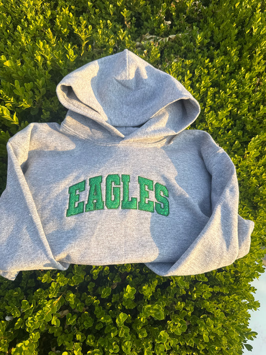 OFE Orchard Farm Eagles Sequin Appliqué Sweatshirt – Sparkle School Spirit Wear