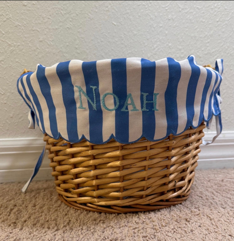 Embroidered Easter Basket