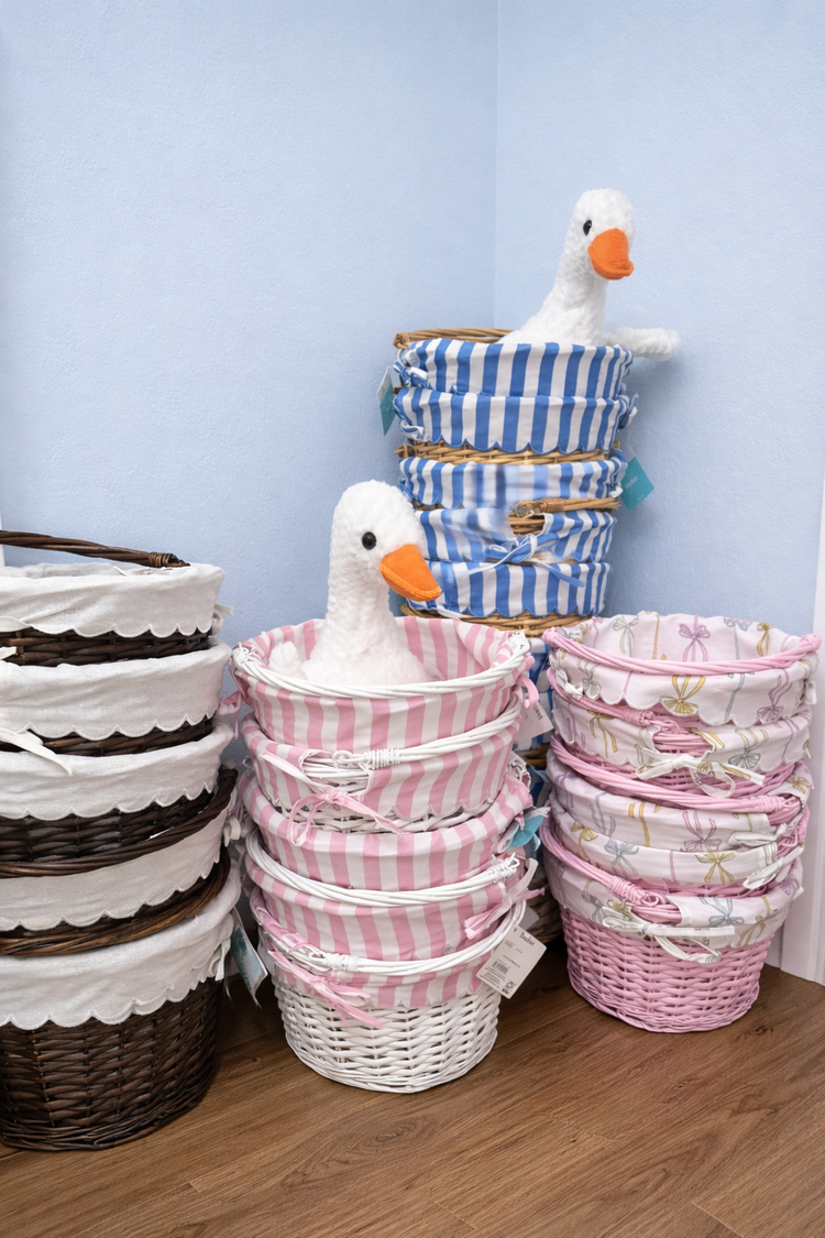 Embroidered Easter Basket