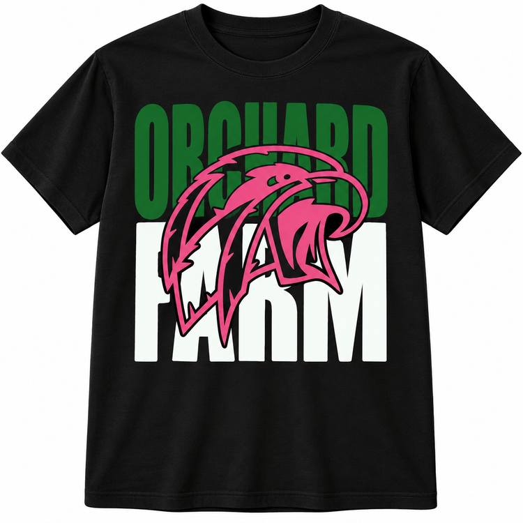 Orchard Farm PINK Eagles Tshirt