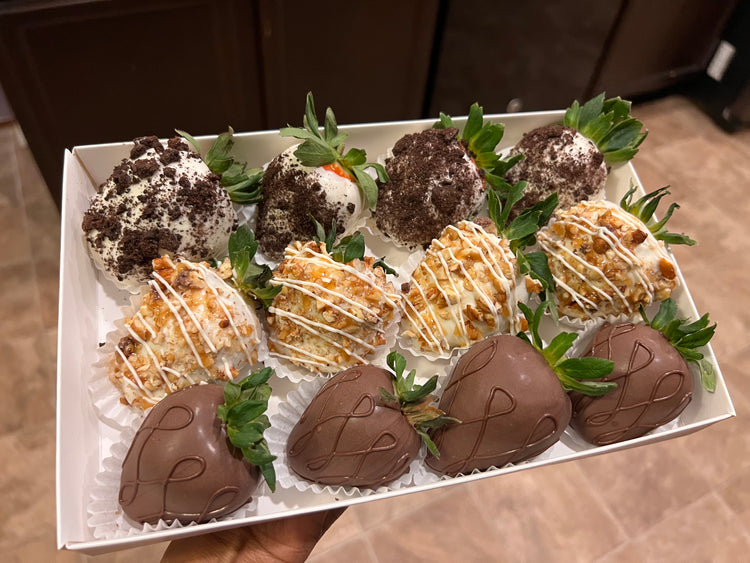 Flavored Chocolate Strawberries