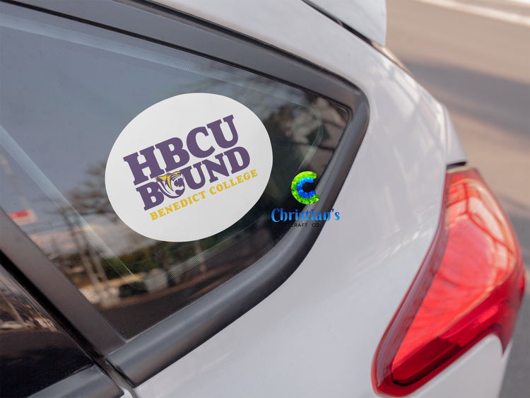 HBCU Benedict Bumper sticker