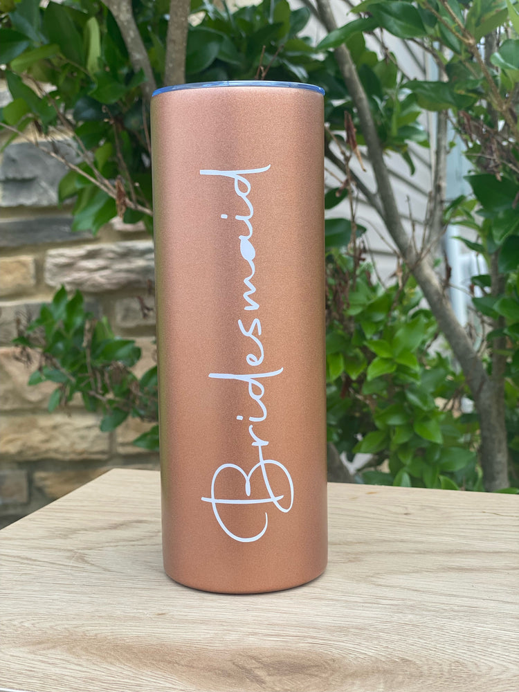 Custom Powder Coated Skinny Tumbler