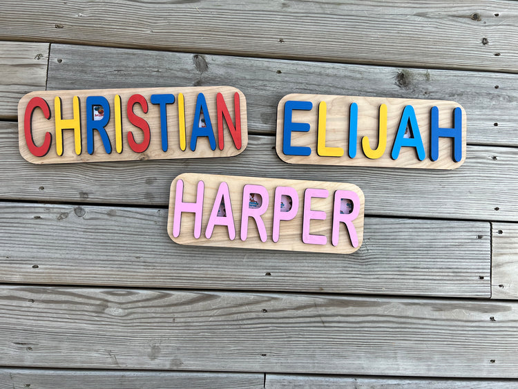 Wooden Name Puzzle