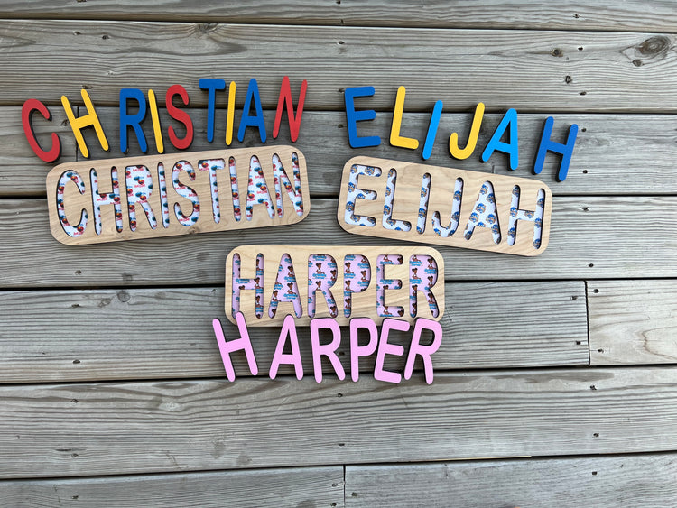 Wooden Name Puzzle